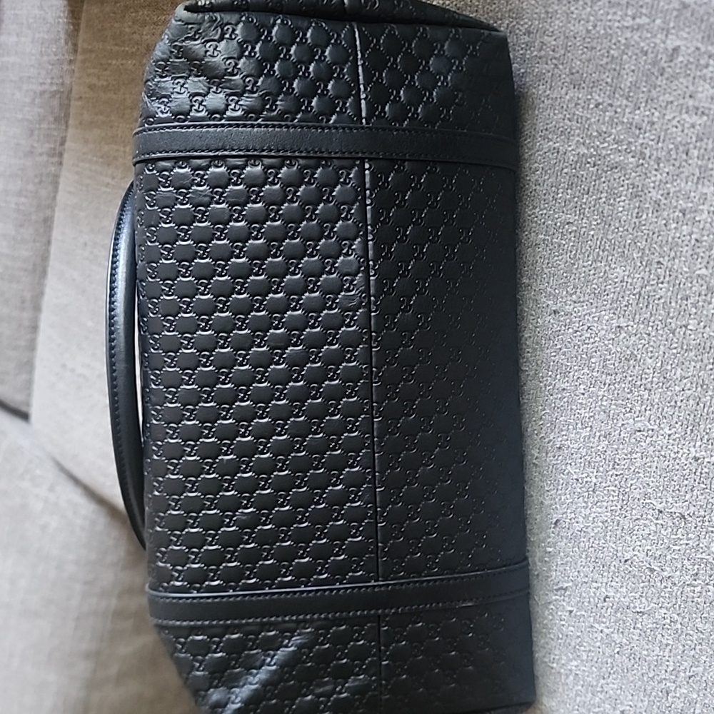 Gucci micro leather guccissima tote bag - Picture 13 of 16